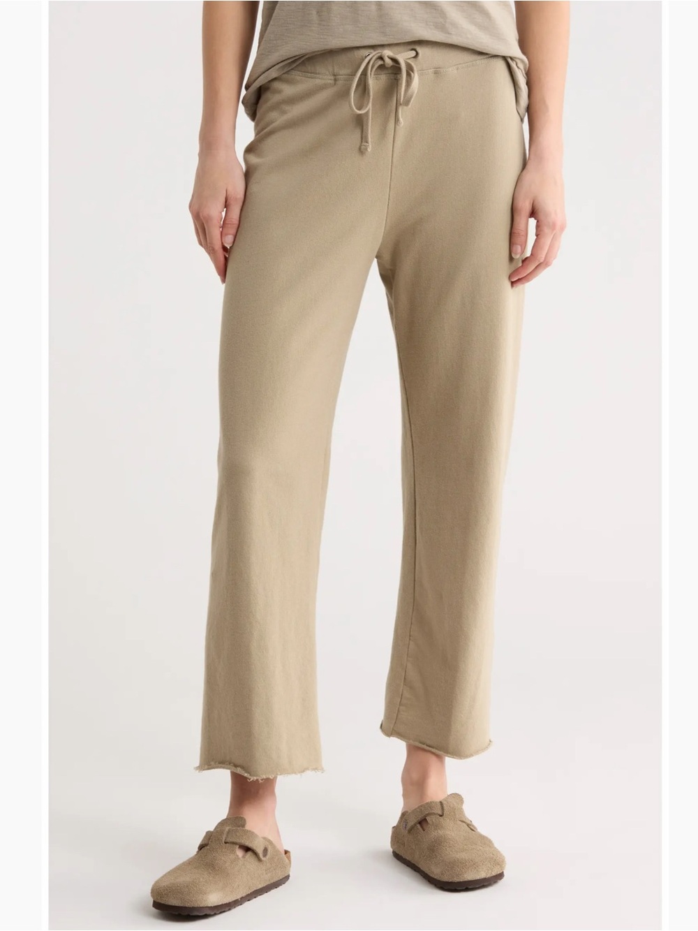 James Perse Taupe Track Pants